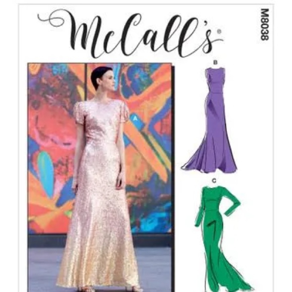 Mccalls Pattern Uncut M8038